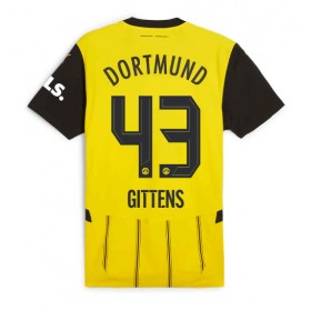 Pánské fotbalový oblečení Borussia Dortmund Jamie Bynoe-Gittens #43 Domácí košile 2024-25 Krátkým Rukávem